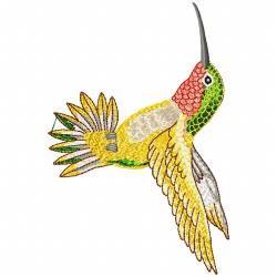 Hummingbirds Embroidery Design 8 Hummingbirds Embroidery Design 8